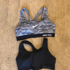 Nike sports bras